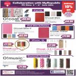 Ozaki MyRepublic Cases For IPad Air, Mini, IPhone 5S, Bluetooth Speakers, O Coat, O Coat Slim, O Music