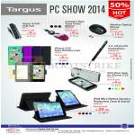 Targus Accessories USB Hub, Travel Mouse, IPhone Case, IPad Case
