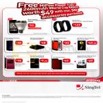 Singtel Accessories MiPow Playbulb, Fitbit Flex, Sony Xperia Case, Charging Dock, Samsung Galaxy S5 S View Cover