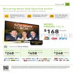 Business Cable Fibre TV Packages, New Promo, Sports, Sports Plus News, News