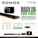 Sonos Wireless 3.1 Home Theatre System, Playbar Sub Bridge