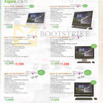 AIO Desktop PCs Aspire Z1-611, 621, Z3-615, U5-620