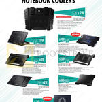 CMStorm Cybermind Notebook Coolers Notepal, Ergostand, U3 Plus, U2, X-Lite