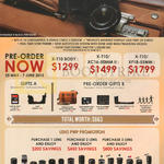 Fujifilm Digital Cameras X-T10, Lens PWP Offers, Free Gifts, X-T10