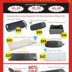 Wireless Keyboards, Handy Palmtop Multimedia Touchpad, P800 Presenter