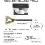 Ultra Slim 8X DVD External Writer TS9XDVDS-K
