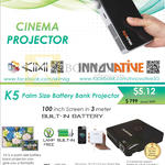 K5 Battery Bank Projector