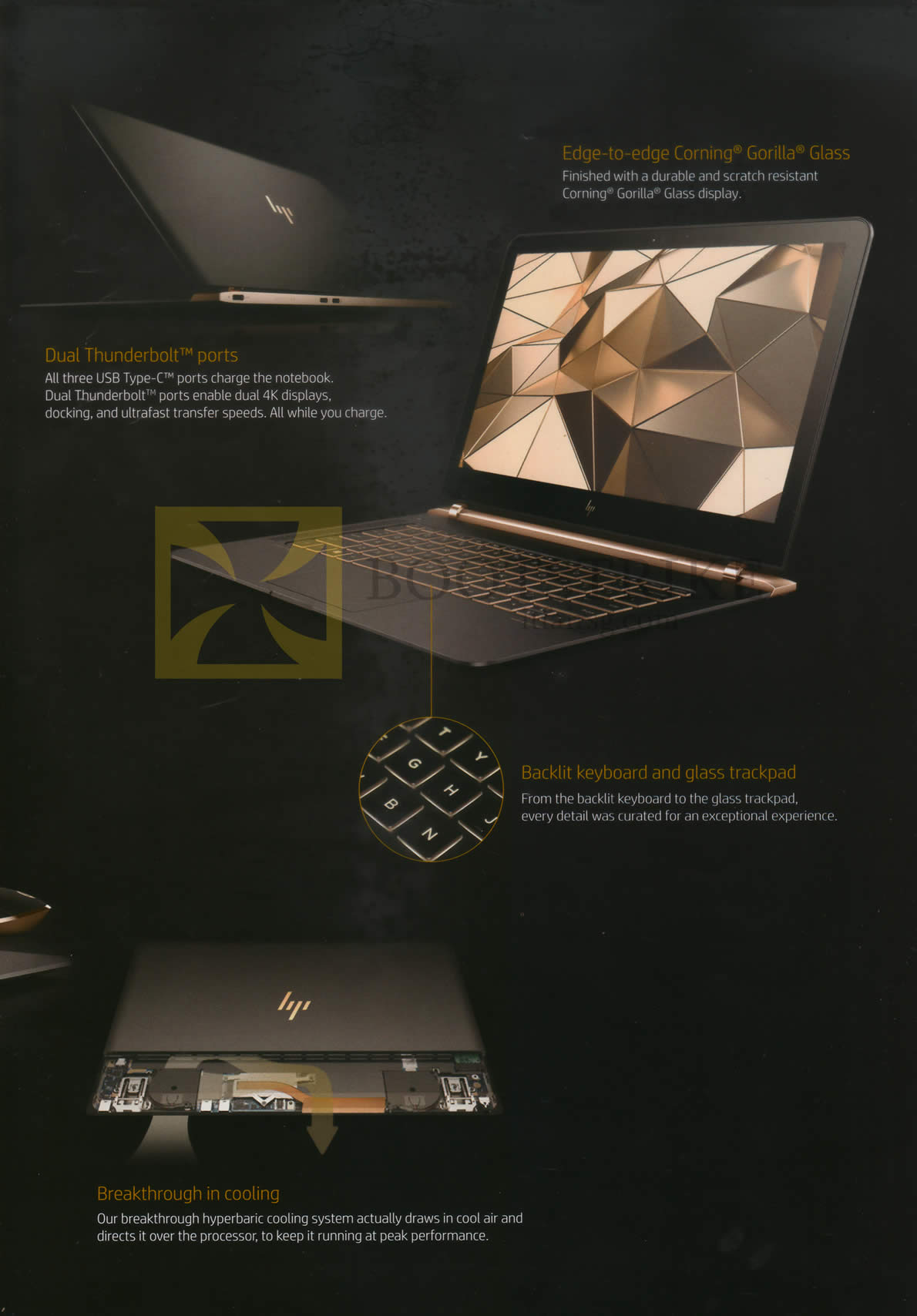 PC SHOW 2016 price list image brochure of HP Notebook New Spectre Features 2