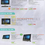 AIO Desktop PCs Aspire Z3-715, U5-710, Z1-612, 622