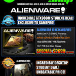Student Alienware 15 Notebook, X51 Desktop PC