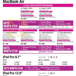 Apple Macbook Air Notebook, IPad Pro Tablet
