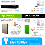 Storage Solutions Personal Cloud, Wireless Plus, Game, 1TB, 2Tb, 3TB, 4B, 5TB