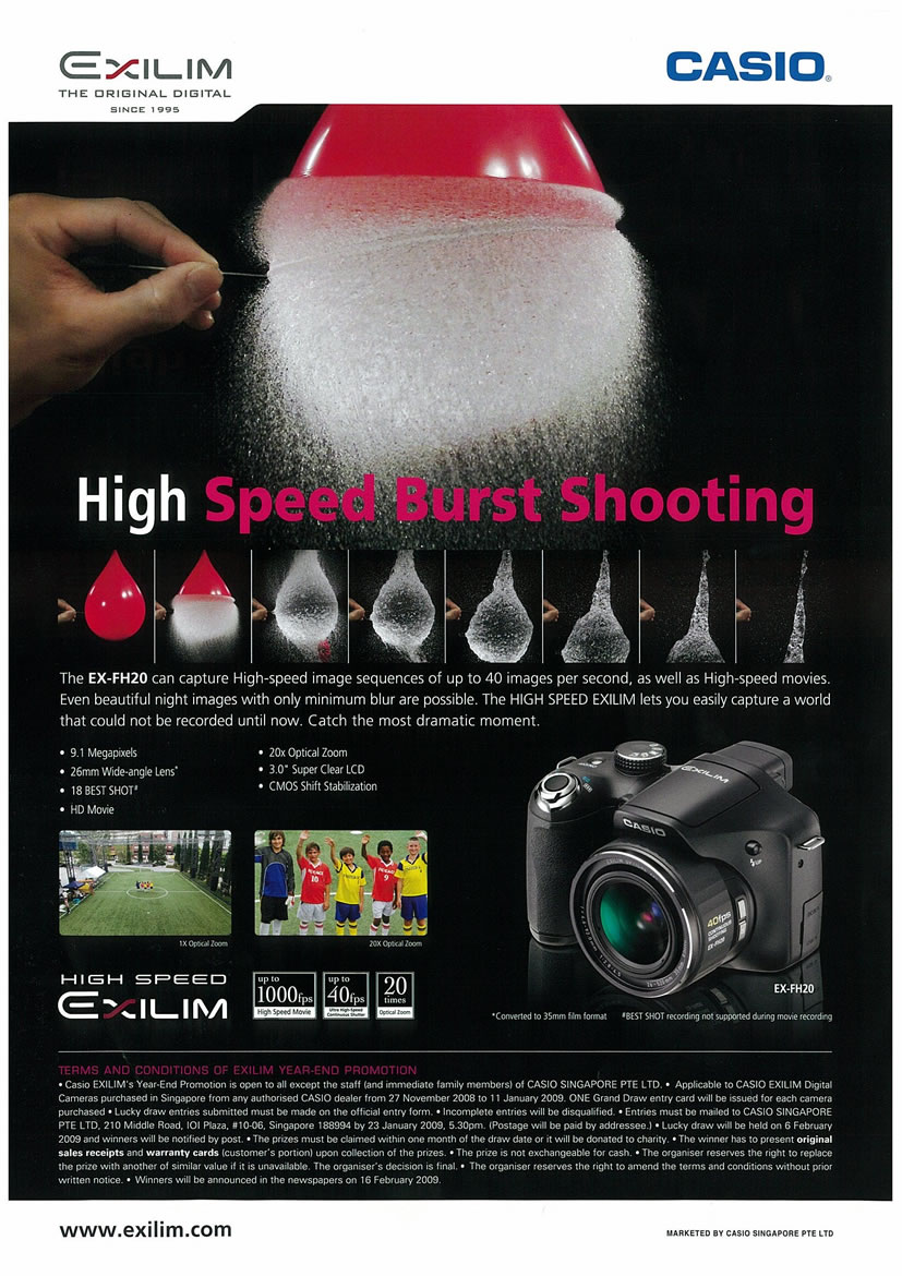Sitex 2008 price list image brochure of Casio Exilim Camera  Page 2 - Vr-zone Tclong