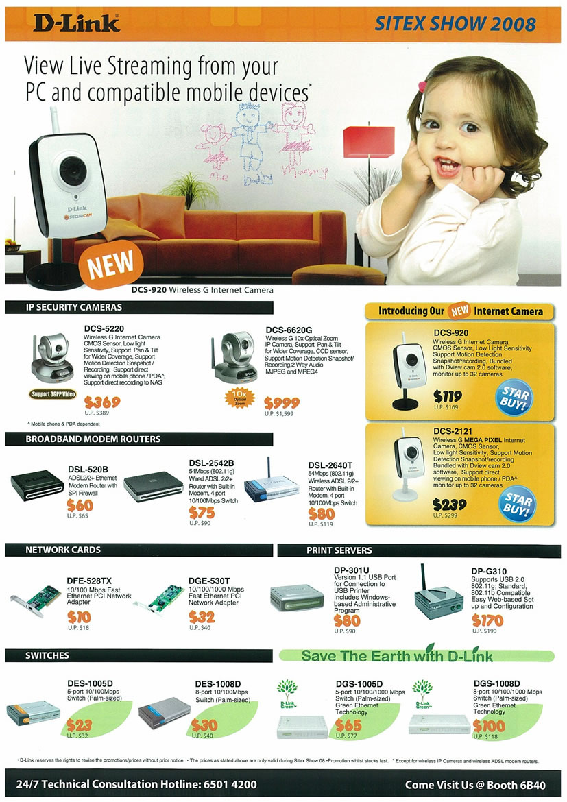 Sitex 2008 price list image brochure of D-Link Page 2 - Vr-zone Tclong