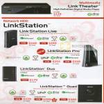 NAS LinkStation Live Duo External Storage Quad