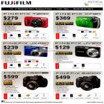 Digital Cameras Finepix T200, XP30, JX420, JV210, HS20, S4000