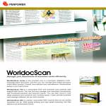 Penpower WorldocScan Scanner Features, Business Card, PDF