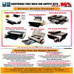 Cartridge Free Bulk Ink Supply Kits, Printer Bundle Package, Epson, Canon, HP, Brother