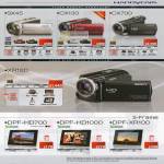 Handycam Video Camcorder DCR SX45, CX130, CX700, XR160, S-Frame Digital Photo Frame DPF-HD700, DPF-HD1000, DPF-XR100