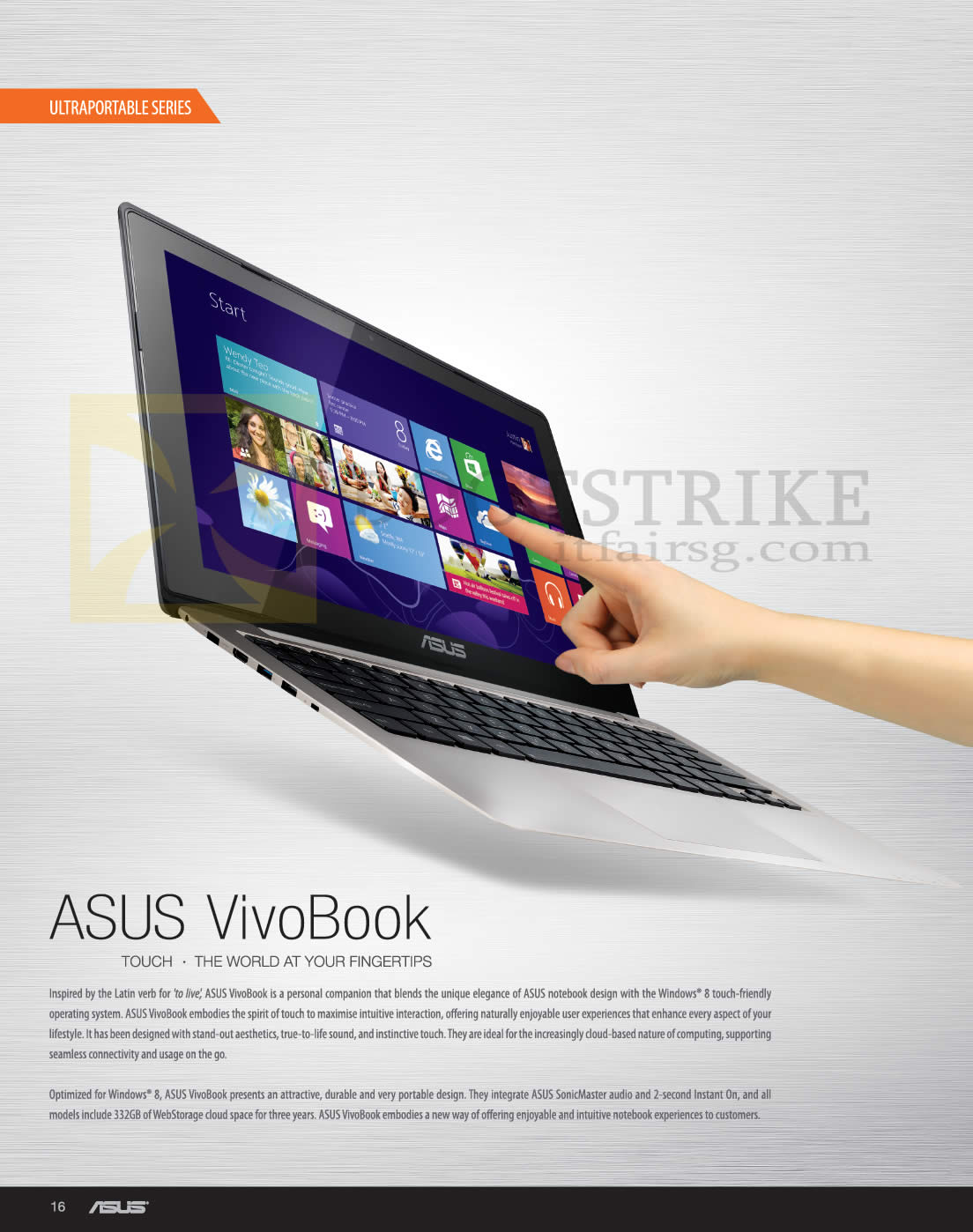 SITEX 2012 price list image brochure of ASUS Notebooks VivoBook