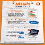 Broadband Fibre 100Mbps, Free Acer Aspire V5 Touch, S7, Fixed Line, Mobile Broadband