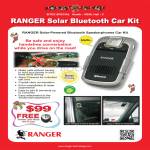 Systems Tech Ranger Solar Bluetooth Speakerphones Car Kit