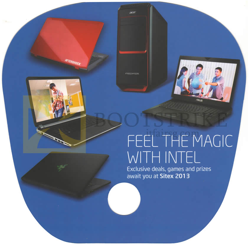SITEX 2013 price list image brochure of Intel Exclusive Deals, Games N Prizes