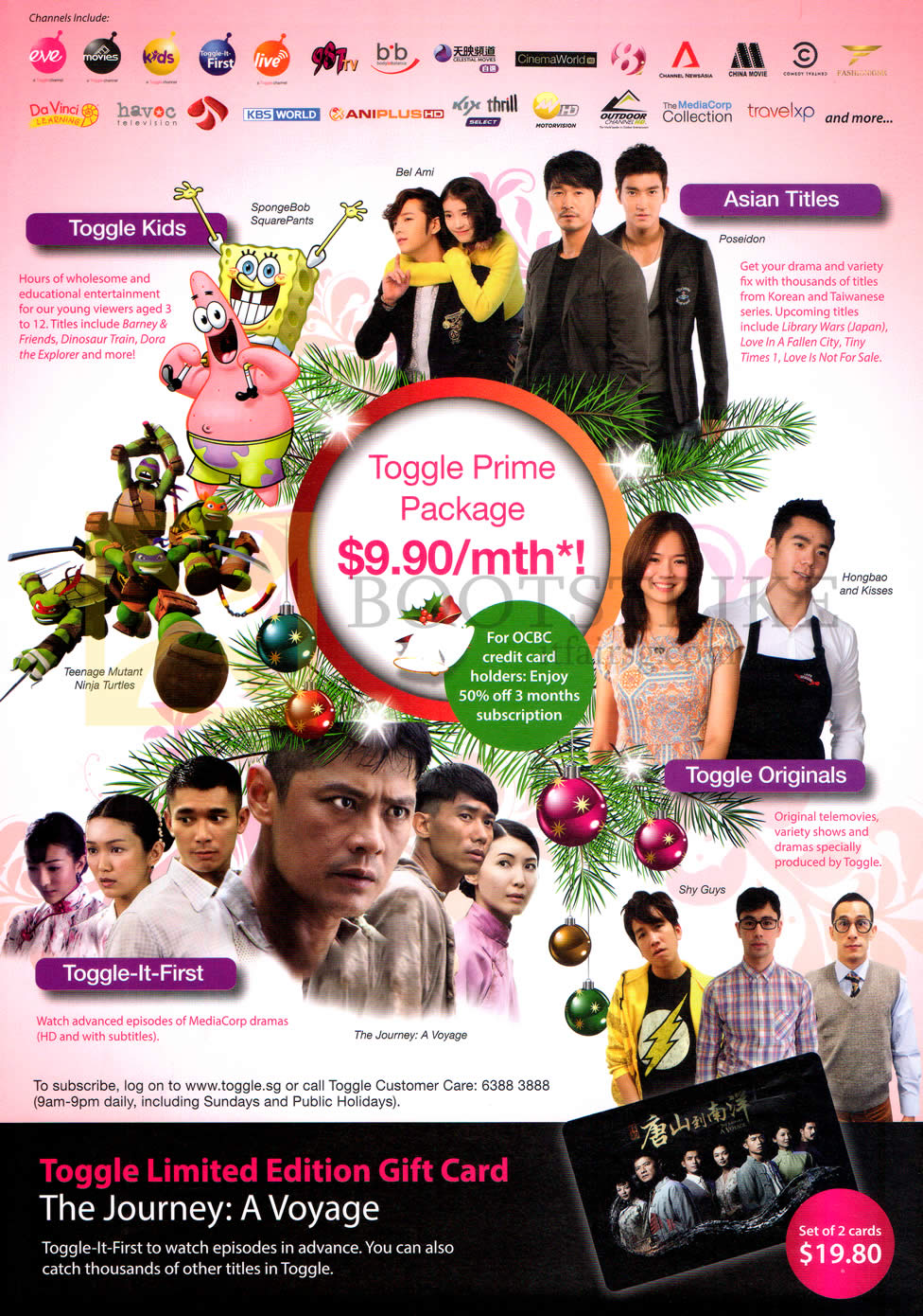 SITEX 2013 price list image brochure of Toggle Kids, Asian Titles, Originals, Prime Package