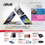 Notebooks Cover Page Transformer Book Trio, Promotions, Fonepad, Nexus 7, Vivotab Smart ME400C-CL