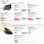 Notebooks Vivobook Touch S301LP-C1017H, S451LB-CA011H, X K Series X450CC-WX064H, K450JF-WX010H, X450CC-CA167H