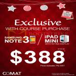 Purchase With Purchase Offers Samsung Galaxy Note 3, Apple IPad Mini 2