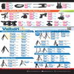 Vanguard Tripods Geo Video Sherpa Ultra EX Table Pod, Spotting Scopes, Ball Heads, ICS