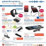 Bluetooth Headsets Price List BackBeat Go 2 Charge Edition, Voyager Legend, Marque 2 M165, M55, ML10