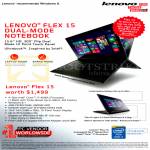 Fibre Broadband Lenovo Notebook Flex 15 Specifications