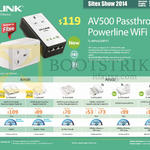 TP-Link Networking AV500 Passthrough Powerline Wifi Kit, AV600