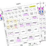 Floor Plan Map Hall 6, Singapore Expo SITEX 2014