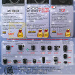 Digital Cameras (No Prices), Lenses, X30, X100S, X100T, XQ1