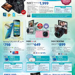 Digital Cameras NX1, Galaxy K Zoom, NX Mini, NX 300M