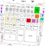 Floor Plan Map Hall 5, Singapore Expo SITEX 2015