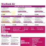 Apple MacBook, MacBook Air, 12 Inch, 13 Inch, Free Gifts, Trade-In